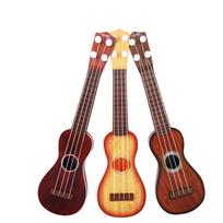 1*Mini Ukulele Vaikų gitara Muzikos instrumentas Žaislas Vaikams Švietimo kalėdinė dovana Hoist brown