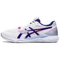 Asics Gel Tactic White Dive Blue Unisex Sneakers 1073A051-103 40.5