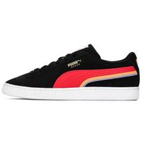 Puma Suede Triplex - Black Paradise Pink Unisex Sneakers White 381175-09 36