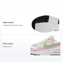 Nike Air Max SC GS Pink Foam Honeydew Kids Sneakers White Summit-White Black CZ5358-110 38.5