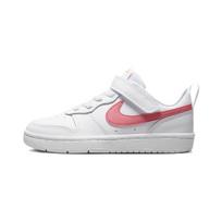 Nike Court Borough Low 2 PSV White Coral Chalk Kids Sneakers Light-Orange BQ5451-124 28