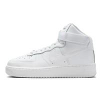 Nike Air Force 1 High LE GS Triple White Kids Sneakers FV5950-111 35.5