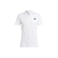 Adidas 2023 Grand Slam Tennis Series Aeroready Freelift Pro Polo With Emblem Logo Men Tops White IA7099 L white