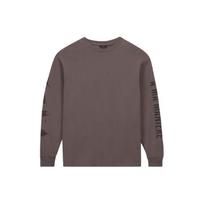 Jordan Air  3 X A Ma Maniere Co-Branded Logo Print Long Sleeve Crew Neck T-Shirt Men Tops Beige CV3449-281 M
