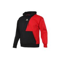 Adidas CNY Series Dame Hooded Long Sleeve Sweatshirt Men Tops Black Red GN5366 M red