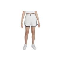 Nike Contrast Double Swoosh Sports Casual Kids Shorts Kids Bottoms White DO6858-025 XL