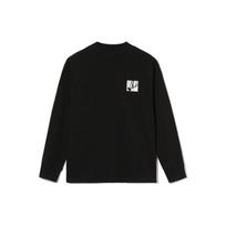 Li Ning x Disney Mickey x Keith Haring Series Embroidered Loose Long Sleeve T-Shirt Women Tops Black AHSR652-2 S
