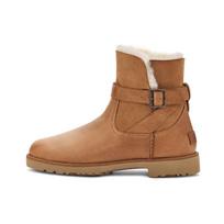 UGG Romely Leather Comfortable Simple Mid-Calf Chelsea Boots Women boots Chestnut 1122833-CHE 36 brown