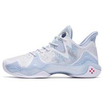 Anta Crazy Tide 4 Shock Absorption Non-Slip Wear-Resistant Low-Top Basketball Shoes Men sneakers Blue White 112311106-2 44.5