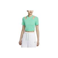 Nike Sportswear Essentials Solid Short Sleeve T-Shirt Women Tops Spring-Green DV7963-363 L blue