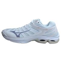 Mizuno  Wave Voltage 2 White Aleutian Women Sneakers Cloud-Pink V1GC246025 36.5