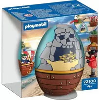 PLAYMOBIL - Žaislinis kiaušinis: piratai (72100)