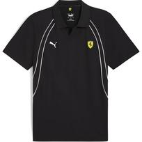 Puma Ferrari Racing Series Casual Logo Short Sleeve Polo Shirt Men Polo Shirts Black 627048-01 M