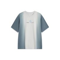 Li Ning CF Su Tian Gong Kai Wu Printed Vintage Loose Soft Short Sleeve Drop Shoulder T-Shirt Unisex T-Shirts Bleached ATSU825-2 L