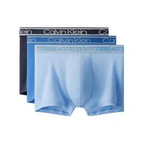Calvin Klein Solid Color Waistband Logo Print Boxer Briefs 3-Pack Men underwear NP2261O-0I3 L white