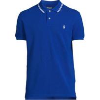 Polo Ralph Lauren Striped Pony Embroidered Short Sleeve Polo Shirt Men tops Blue 710918851-007 XL