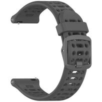 1Pcs 22mm Sports Bands For COROS PACE Pro APEX 2 Pro PACE 3 APEX 46mm Silicone Strap For Xiaomi Watch S4 S2 S3 Replace Bracelet 1PCS 22mm black