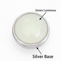Watch Bezel Insert 12 O’Clock Lume Pearl Dot Mod Parts White Beads Blue Green Luminous Pip 1-2pcs Replacement Spare Accessories