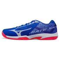Mizuno Gate Sky Plus 3E Wide Blue Unisex Sneakers White Red 71GA204022 38.5