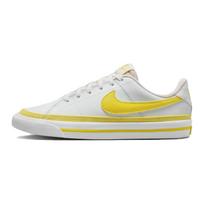 Nike Court Legacy GS Opti Yellow Kids Sneakers White Summit-White DA5380-119 35.5