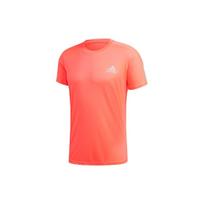 Adidas Own The Run Reflective Stripe Crew Neck Running Tee Men Tops Deep-Pink FT1430 XS pink