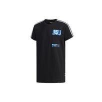 Adidas Neo Cartoon Anime Sports Casual Short Sleeve T-Shirt Men Tops Black FR7982 XL