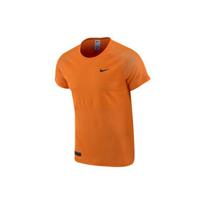 Nike Dri-Fit Adv Logo Reflective Stripe Lightweight Running Short Sleeve T-Shirt Men Tops Bright-Orange DX0854-836 S