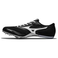 Mizuno X Sprint Black Metallic Grey Unisex Sneakers U1GA232405 39