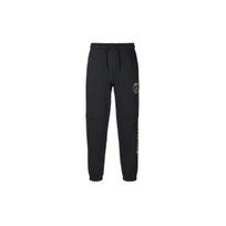 Jordan x PSG Brooklyn SS24 Paris Saint-Germain Alphabet Drawstring Casual Joggers With Velvet Lining Women Bottoms Black FN5179-010 M