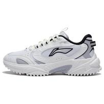Li Ning Star Wind Fashion Versatile Non-Slip Wear-Resistant Breathable Low-Top Sports Casual Shoes Men Sneakers White Black AGCT149-2 39