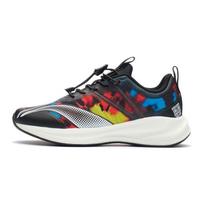 LiNing Hunting Wind Shock Absorption Non-Slip Wear-Resistant Lightweight Breathable Low-Top Running Shoes Kids Running Shoes Black White YKFR066-5 40