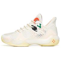 Anta Crazy Tide 4 Fabric Synthetic Leather Basketball Shoes Women sneakers White Pink 122231106-8 36