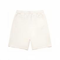 Li Ning Vital Series Solid Color Loose Fit Elastic Waist Straight Casual Shorts Unisex shorts Off-White AKST687-3 XXL