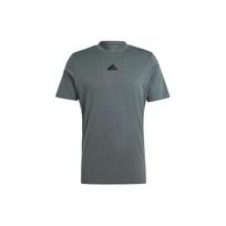 Adidas Vintage American Letter Logo Print Crew Neck Short Sleeve T-Shirt Men T-Shirts Gray IN6227 XXL gray