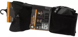 Skechers 3 porų vyriškos pusilgės darbo kojinės su kilpiniu audiniu S106859-BLK juodos 41-46