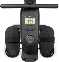 Hop Sport Magnetinis irklavimo treniruoklis su 16 pasipriešinimo lygių ir Bluetooth, iki 120 kg, juodas / auksinis