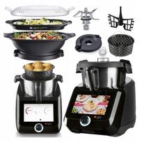 Virtuvinis kombainas SilverCrest Monsieur Cuisine Smart 1200 W juodas