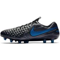 Nike Tiempo Legend 8 Elite Pro Low Professional AG Vyriški futbolo bateliai Juodi Mėlyni BQ2696-004 40
