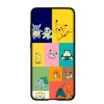 Phone Case for iPhone 17 16 15 Plus Xiaomi Poco F8 F7 X7 X6 M8 C85 C75 Redmi Note 14 12 11 13 Pro Max A4 14C 13C 15C Pokemon GO Pikachu Squirtle Cover for Samsung Galaxy A20S lubų spalva