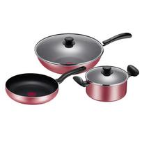 Supor Red Dot Non-stick 3-Piece Cookware Set