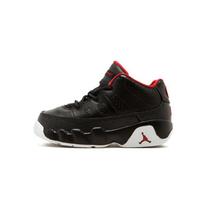 Air Jordan 9 Retro Low BT Black Baby Sneakers Gym-Red-White 833906-001 23.5 black