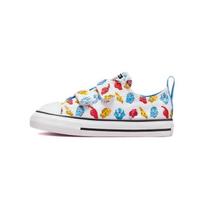 Converse Chuck Taylor All Star Low Easy-On TD Dino Daze Baby Sneakers White University-Blue 771466C 23 white