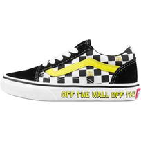 SpongeBob SquarePants x Vans Old Skool Vaikams Off The Wall Vaikų sportbačiai Juodi Balti Geltoni VN000W9T9EK 34 black