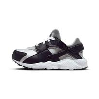Nike Huarache Run PS Black Neutral Grey Kids Sneakers Medium-Grey White 704949-044 29.5 black