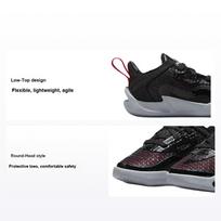 Air Jordan Tatum 1 TD Old School Baby Sneakers Black Metallic-Silver Wolf-Grey FQ8136-001 25 black