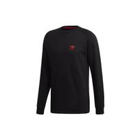 Adidas Originals Trefoil Valentines Card Poker Graphic Crewneck Sweatshirt Men Sweatshirt Black FH7884 L