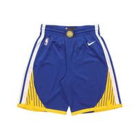 Nike Icon Edition Swingman Golden State Warriors Retro Basketball Shorts Men Bottoms Blue 866809-495 L blue