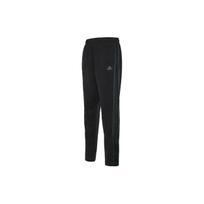 Adidas Striped Logo Print Elastic Straight-Leg Knit Sweatpants Men Bottoms Black FL4870 S