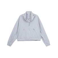 Nike Sportswear Tech Pack Solid Zip Pocket Woven Collar Jacket Women Jacket Silver-Grey DQ6658-012 XS gray