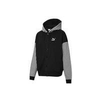 Puma Sportinis laisvalaikio languotas striukė su gobtuvu Moteriškos striukės juodos 531489-01 XS black
